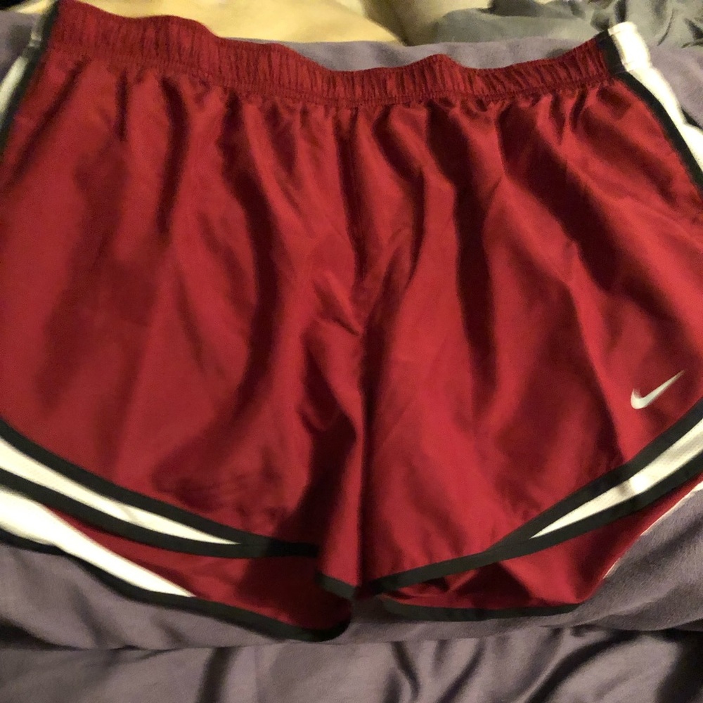 NWT Dark Red Nike shorts